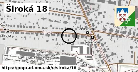 Široká 18, Poprad