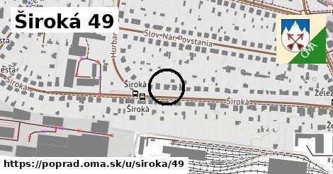 Široká 49, Poprad