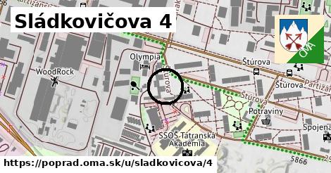 Sládkovičova 4, Poprad