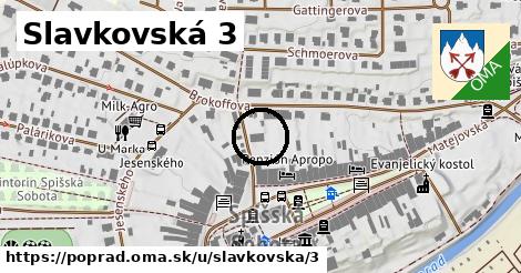 Slavkovská 3, Poprad