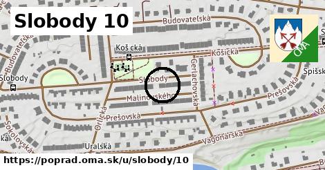 Slobody 10, Poprad