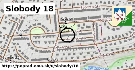 Slobody 18, Poprad