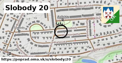 Slobody 20, Poprad