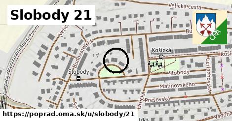 Slobody 21, Poprad