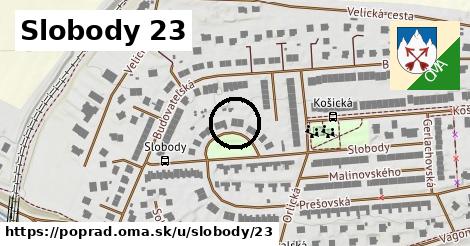 Slobody 23, Poprad