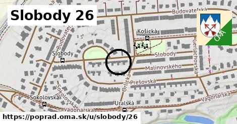 Slobody 26, Poprad