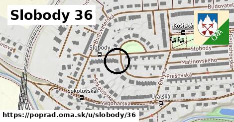 Slobody 36, Poprad