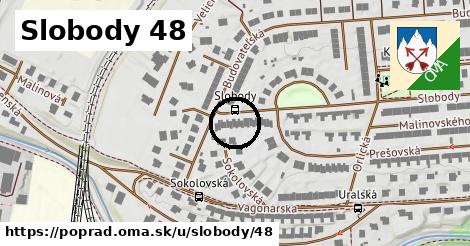 Slobody 48, Poprad