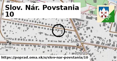 Slov. Nár. Povstania 10, Poprad