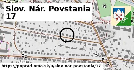 Slov. Nár. Povstania 17, Poprad