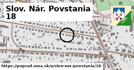 Slov. Nár. Povstania 18, Poprad