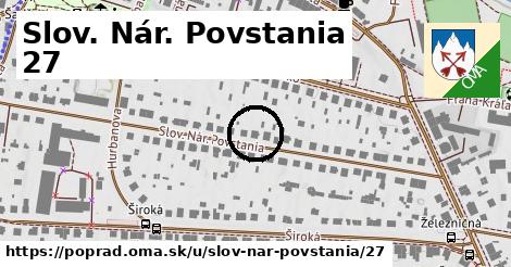 Slov. Nár. Povstania 27, Poprad