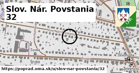 Slov. Nár. Povstania 32, Poprad