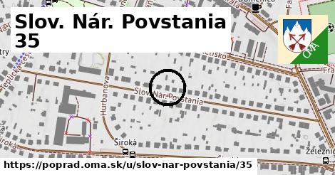 Slov. Nár. Povstania 35, Poprad