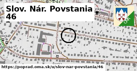 Slov. Nár. Povstania 46, Poprad