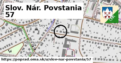 Slov. Nár. Povstania 57, Poprad