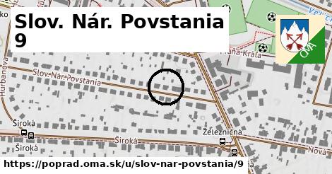 Slov. Nár. Povstania 9, Poprad