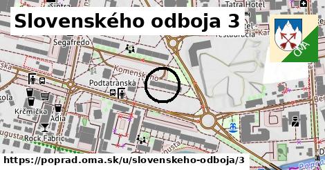 Slovenského odboja 3, Poprad