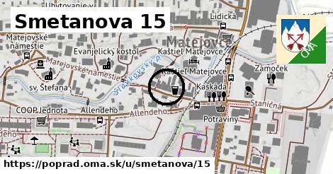 Smetanova 15, Poprad