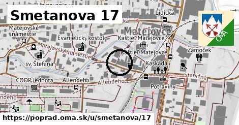 Smetanova 17, Poprad