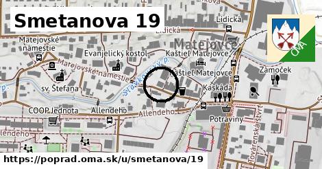 Smetanova 19, Poprad