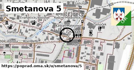 Smetanova 5, Poprad