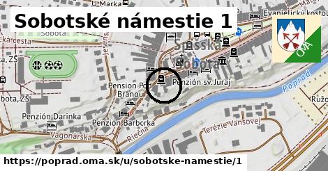 Sobotské námestie 1, Poprad