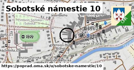 Sobotské námestie 10, Poprad