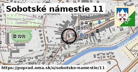 Sobotské námestie 11, Poprad