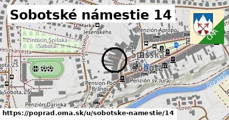 Sobotské námestie 14, Poprad