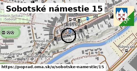 Sobotské námestie 15, Poprad