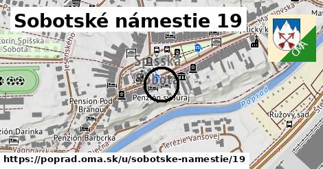 Sobotské námestie 19, Poprad