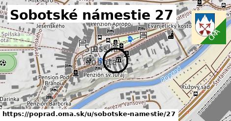 Sobotské námestie 27, Poprad