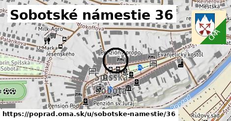 Sobotské námestie 36, Poprad