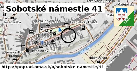 Sobotské námestie 41, Poprad