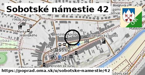 Sobotské námestie 42, Poprad