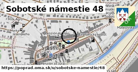 Sobotské námestie 48, Poprad