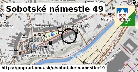 Sobotské námestie 49, Poprad