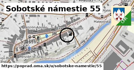 Sobotské námestie 55, Poprad