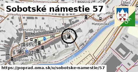 Sobotské námestie 57, Poprad