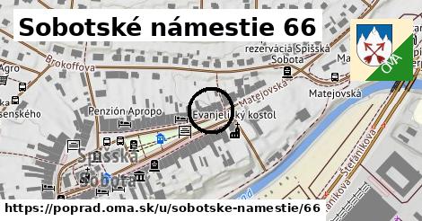 Sobotské námestie 66, Poprad