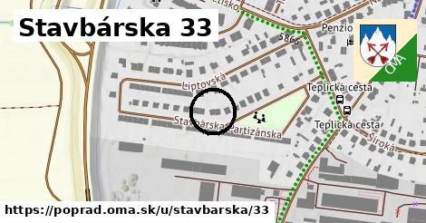 Stavbárska 33, Poprad