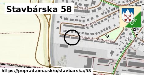 Stavbárska 58, Poprad