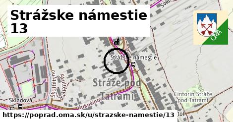 Strážske námestie 13, Poprad