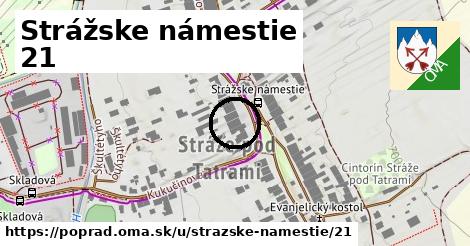 Strážske námestie 21, Poprad