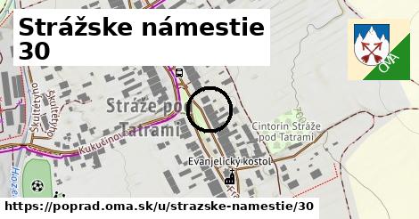 Strážske námestie 30, Poprad