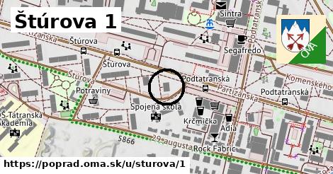 Štúrova 1, Poprad