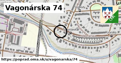 Vagonárska 74, Poprad