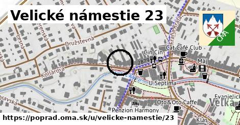 Velické námestie 23, Poprad