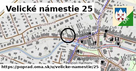 Velické námestie 25, Poprad